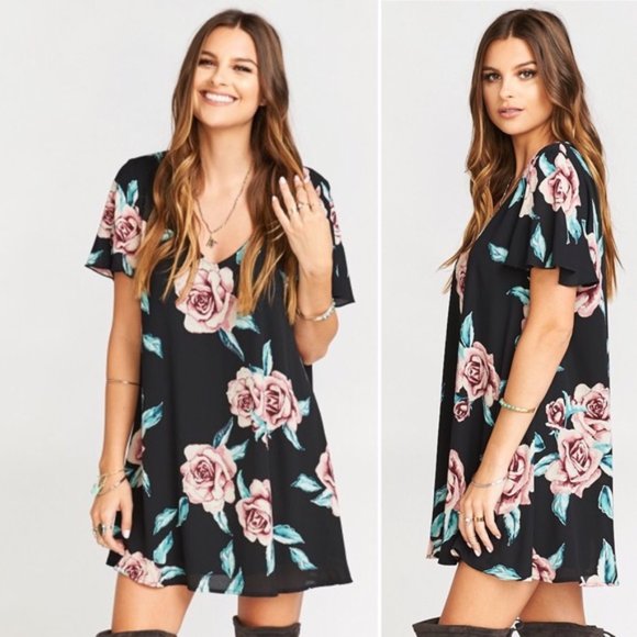 Show Me Your Mumu Kylie Mini Dress in Flower Hour - Picture 2 of 8